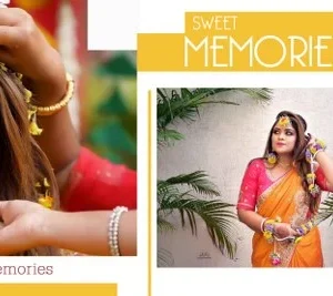 wedding haldi psd free download 12x36