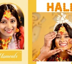 high-quality haldi album psd for photographers