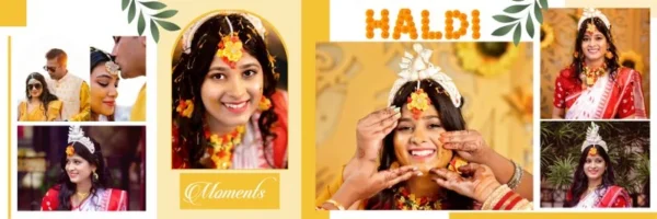 high-quality haldi album psd for photographers