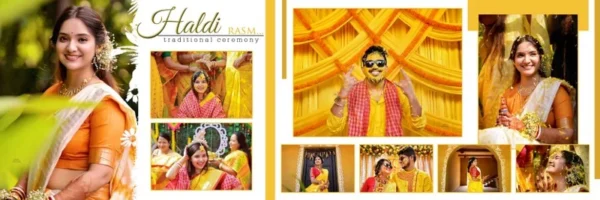 haldi celebration psd backgrounds free