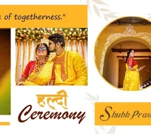 haldi function album cover psd download