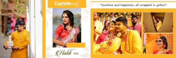 creative haldi ceremony psd designs