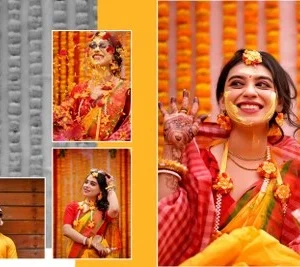 haldi wedding album 12x36 template free