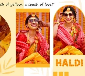 free download haldi special album psd