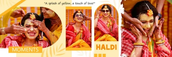 free download haldi special album psd