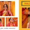 vibrant haldi theme album psd collection