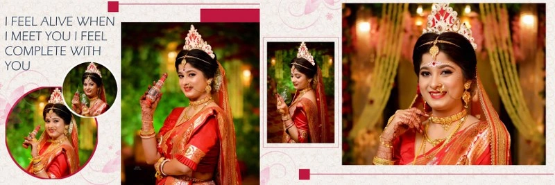 creative wedding album psd 2025