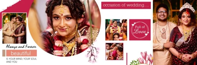 professional wedding album psd 12x36 zip file