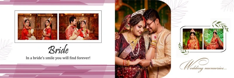 latest wedding album psd designs free download 2025