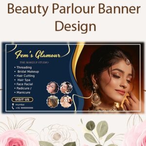 Beauty Parlour Banner Design 2025