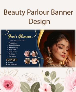 Beauty Parlour Banner Design 2025