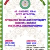 College Assignment Cover Page Digital Design with ornaments petterns