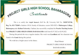 Private Institution Certificate Digital Design Formats for Students