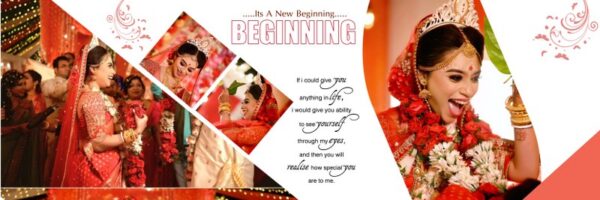 Full Wedding Album PSD Free Download Set