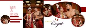 Gym and Couple Wedding Pose For Wedding Album Design Psd