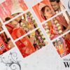 Split Wedding Album Design Template Psd