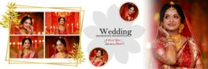 indian bangali looking wedding album design